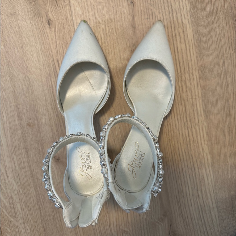 Jewel Badgley Mischka Wedding Shoes